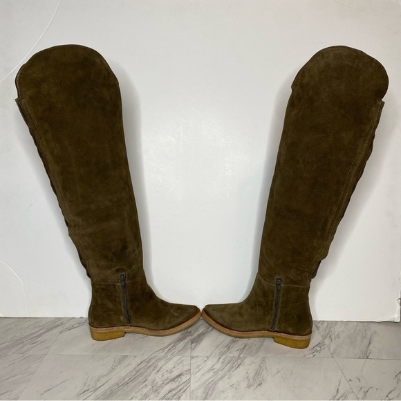 Free People Banks Slouch Suede Over the Knee Boot 6 1/2 - Picture 5 of 16